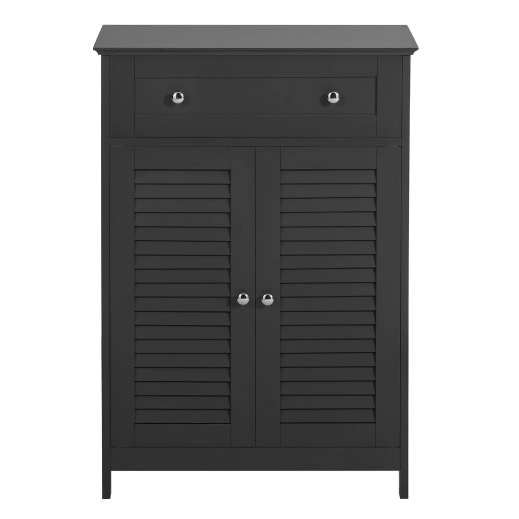 Mobiletto Bagno Colonna Bagno Cassettiera Bagno Con Cassetti Grigio FRG238-DG