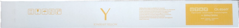 ORIGINAL Utax toner giallo CK-8544Y 1T0C2MAUT1 ~20000 Seiten