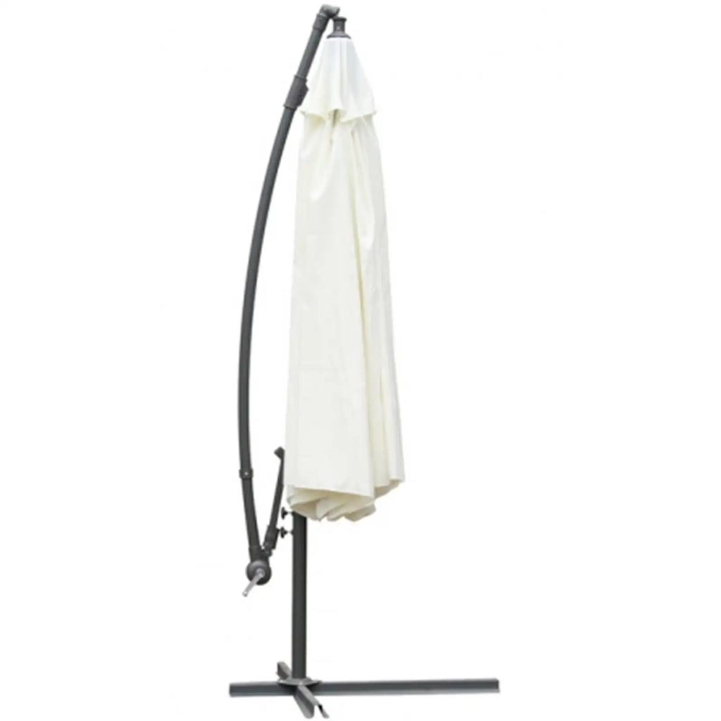 Ombrellone da sole appeso Bianco 40078