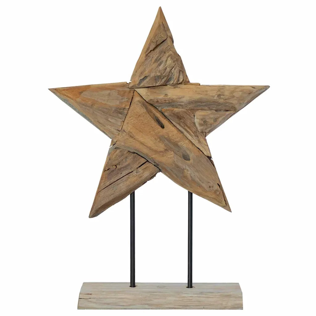 Stella di Natale Marrone 43,5 x 13,5 x 59 cm 42017935