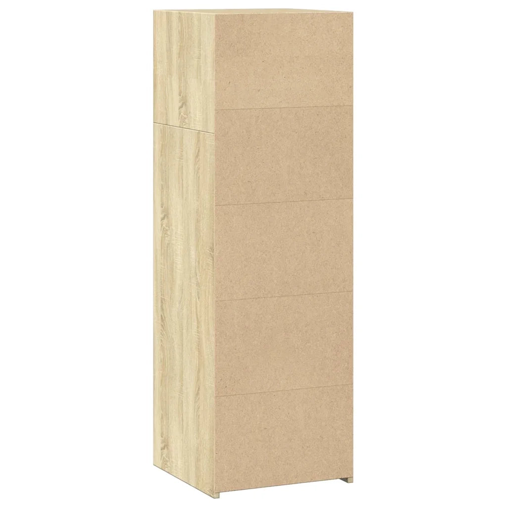 vidaXL Credenza Rovere Sonoma 40x41x124cm in Legno Multistrato