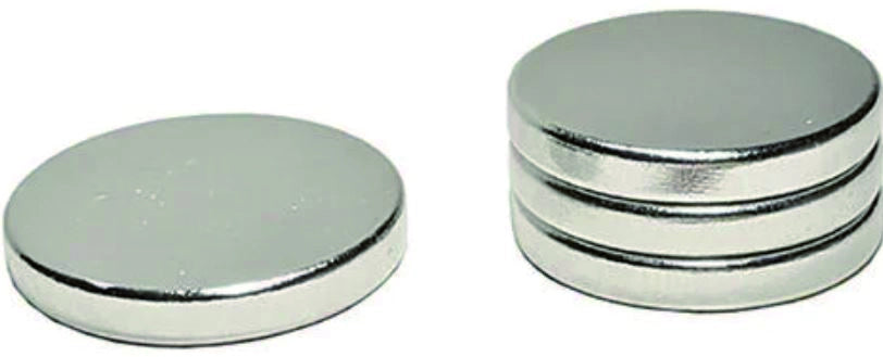 BOTTONE MAGNETICO AL NEODIMIO mm. 20x3 36.00 pz