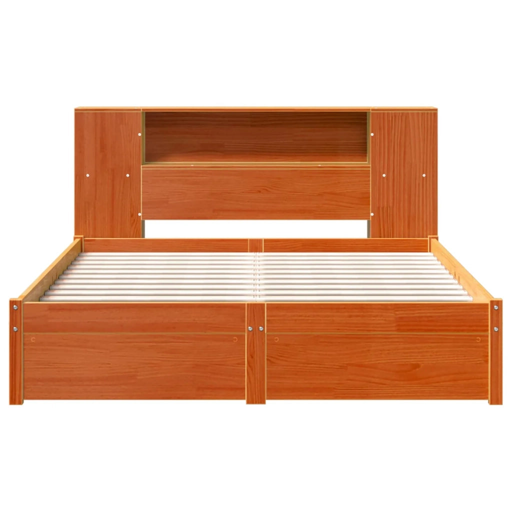 Struttura del letto con testiera contenitore con testiera 2 pcs