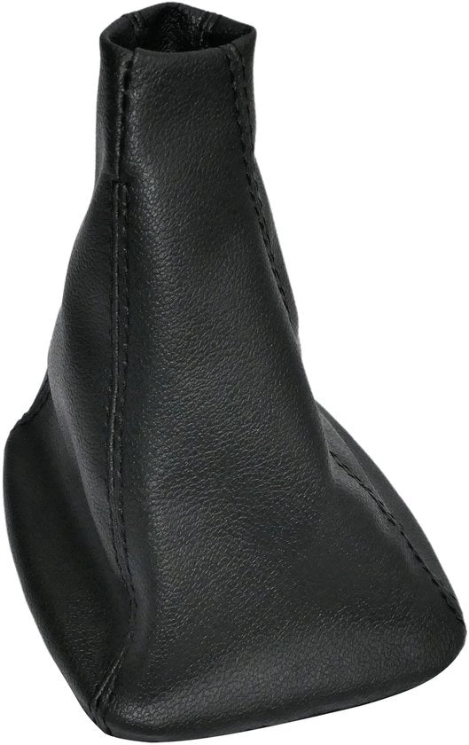 Manicotto a L per cambio - Adatto a Toyota Yaris I 1998-2005 - Rivestimento in pelle PU di alta qualità - Finitura satin nera - Montaggio semplice - Peso ridotto 0,02 kg - Coperchio manettino cambio