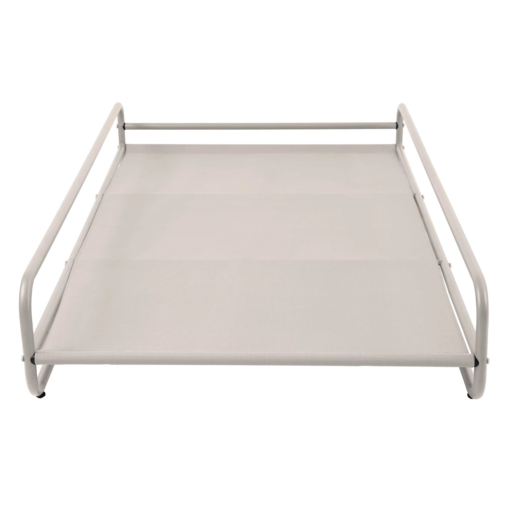 Oviala - Telaio per chaise longue da giardino modulare in beige