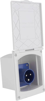 Contatto di corrente acqua resistente per caravan e camper - 16A, 220V-240V