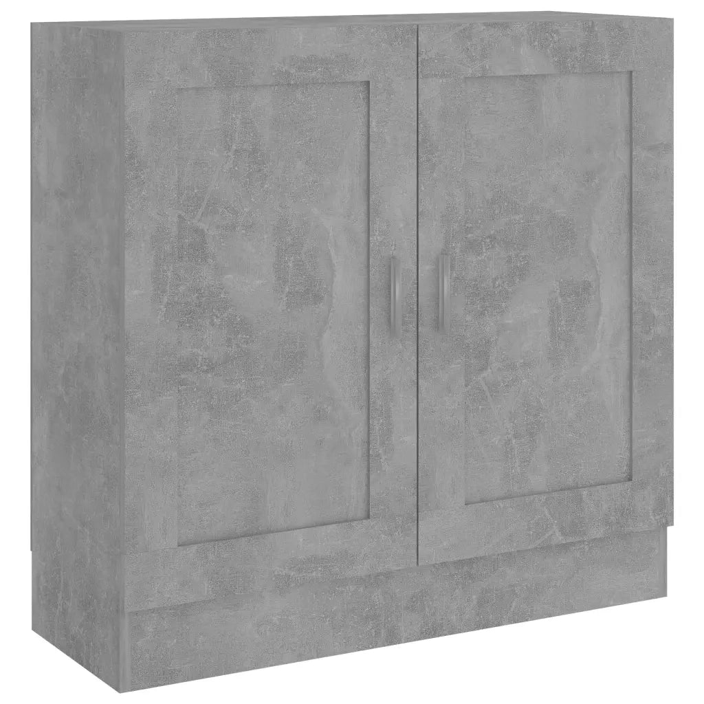 Libreria Grigio Cemento 82,5x30,5x80 cm in Legno Multistrato 802709