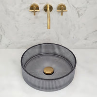 Lavabo Da Appoggio Rea Ingrid 35 Grey