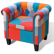 Poltrona poltrona divano club design per soggiorno con tessuto patchwork 1102048/3