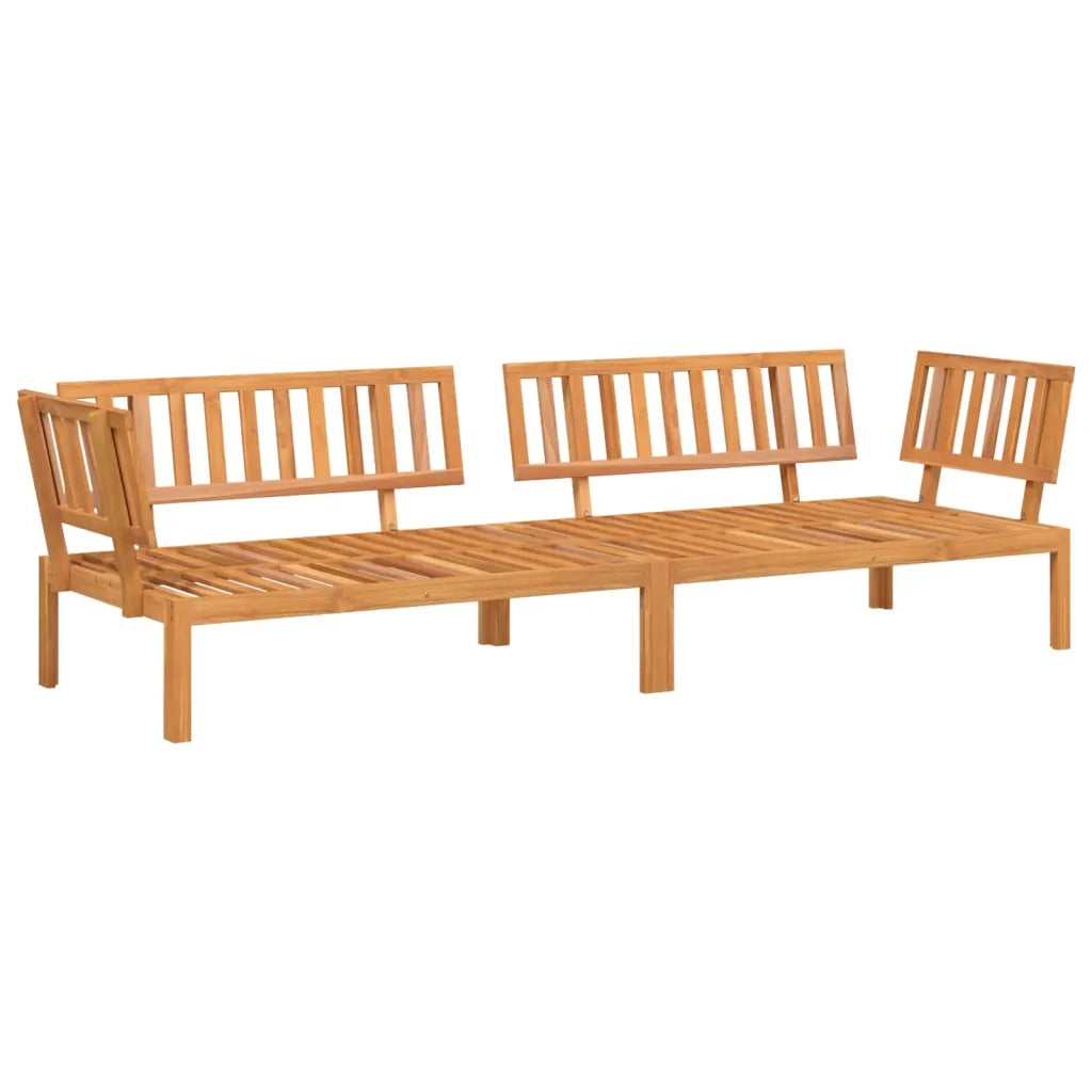 Divani Angolari Pallet da Giardino 2pz Legno Massello di Acacia 3209432
