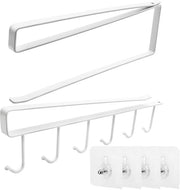 Set di mokhaken multifunzionale - 1 pezzo - bianco - metallo resistente all'usura
