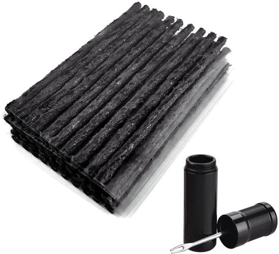 Kit di riparazione per pneumatici 50 pezzi - Kit tubolare per moto e auto