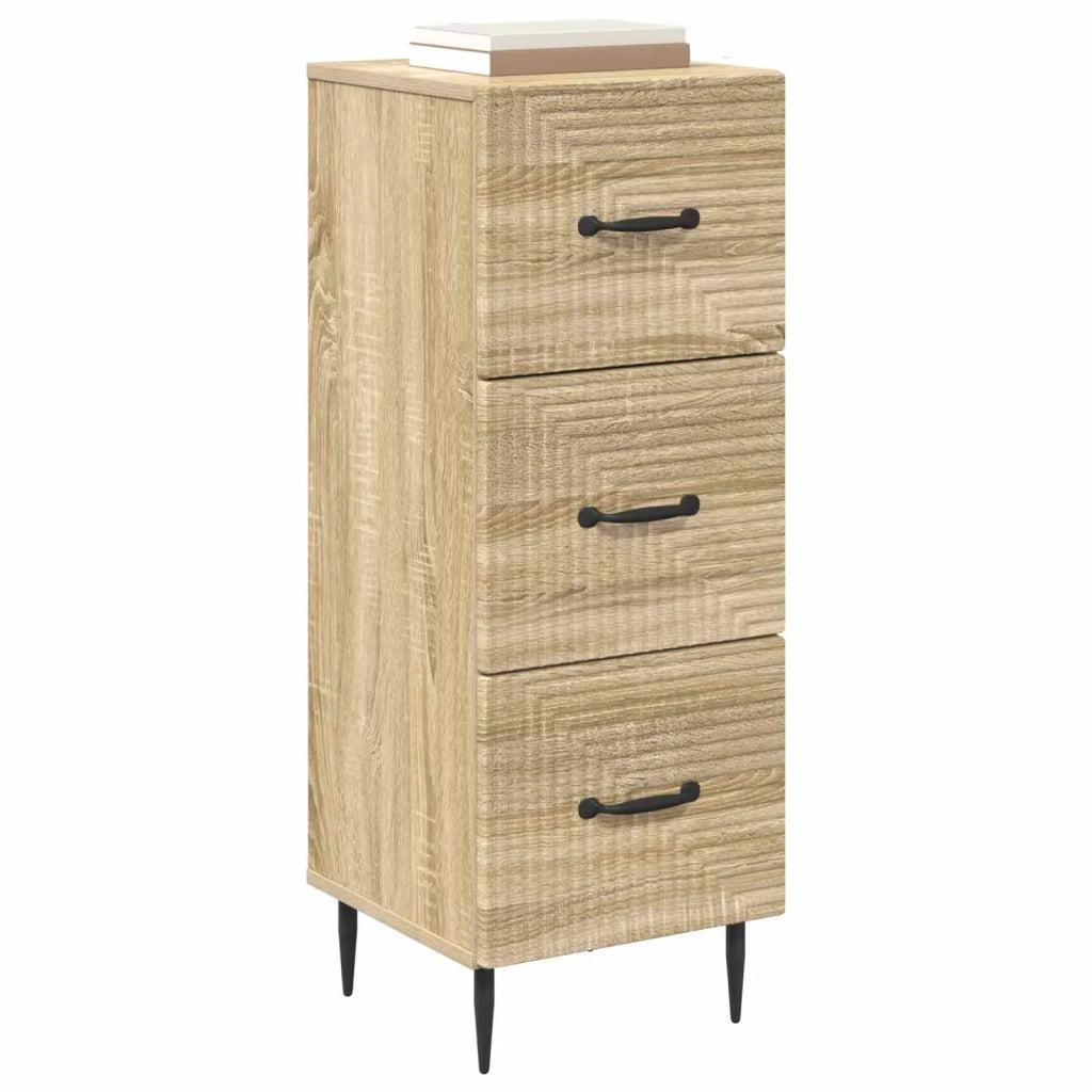 Mobile con Cassetti Rovere Sonoma 33 x 34,5 x 89,5 cm 894847