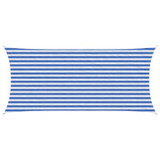 Telo Ombra Blu e Bianco 2 x 4,5 m HDPE 42032879