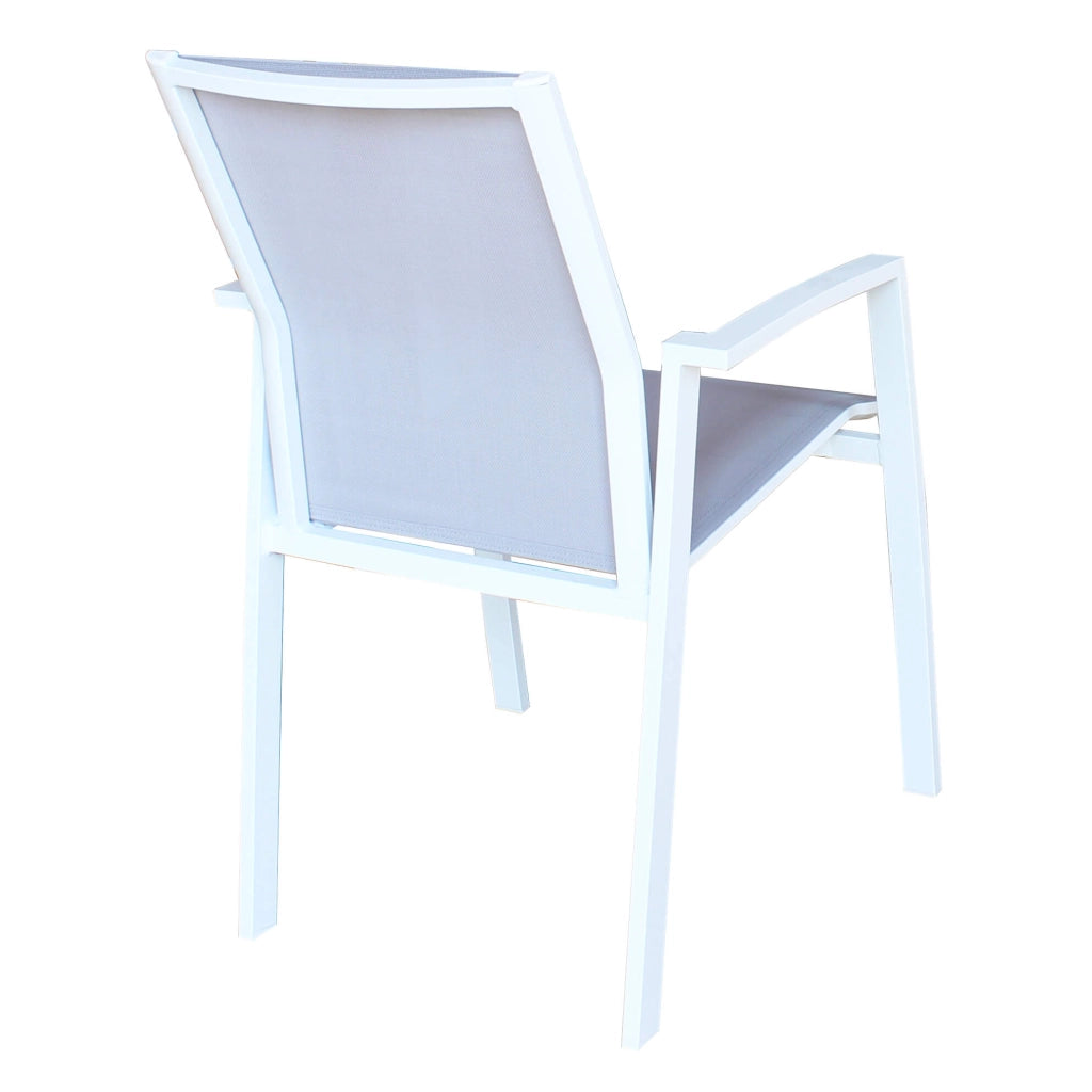 Poltrona da Giardino in Alluminio Textilene cm 57x61x89 - DREW