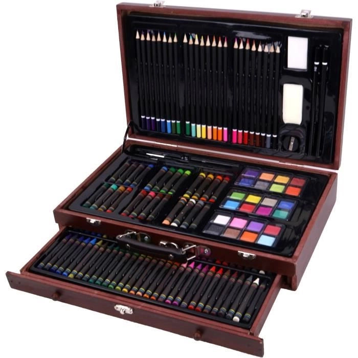 Mano d'artista - Cassettiera in legno da 140 pezzi - Tempo libero creativo - MGM