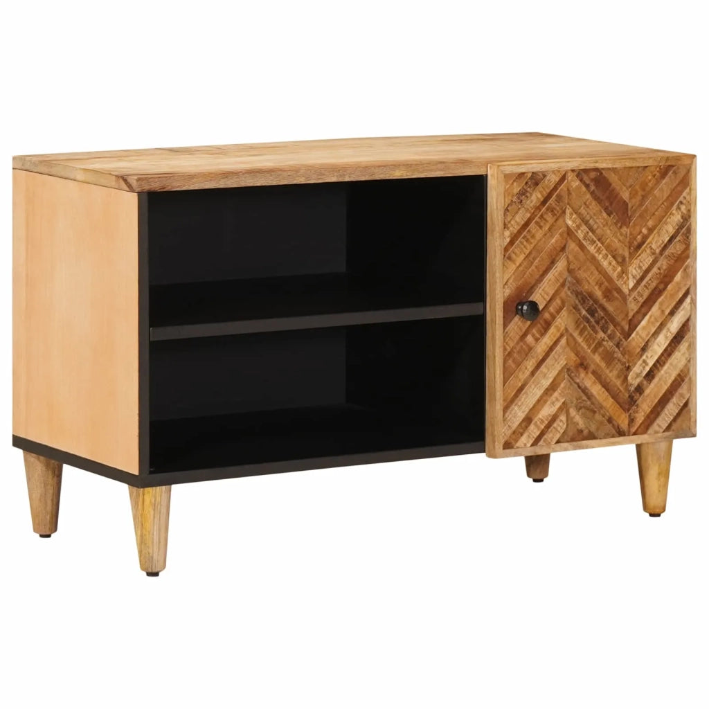Armadi di Stoccaggio con porta Marrone 80 x 31,5 x 46 cm