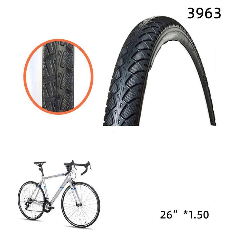 Trade Shop - Copertone Copertura Ruota Pneumatico Per Gomme Bicicletta Bici 26" X 1.50 3963 -