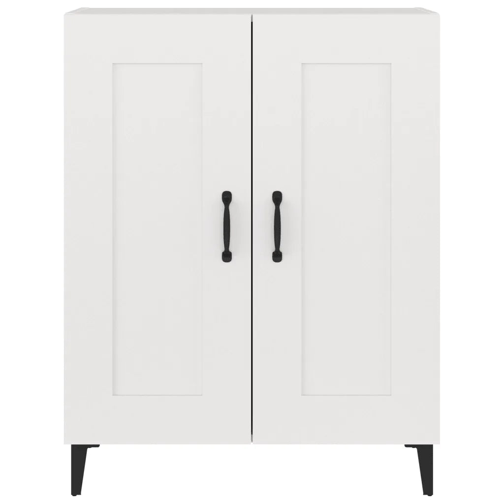 Credenza Bianca 69,5x34x90 cm in Legno Multistrato 812141