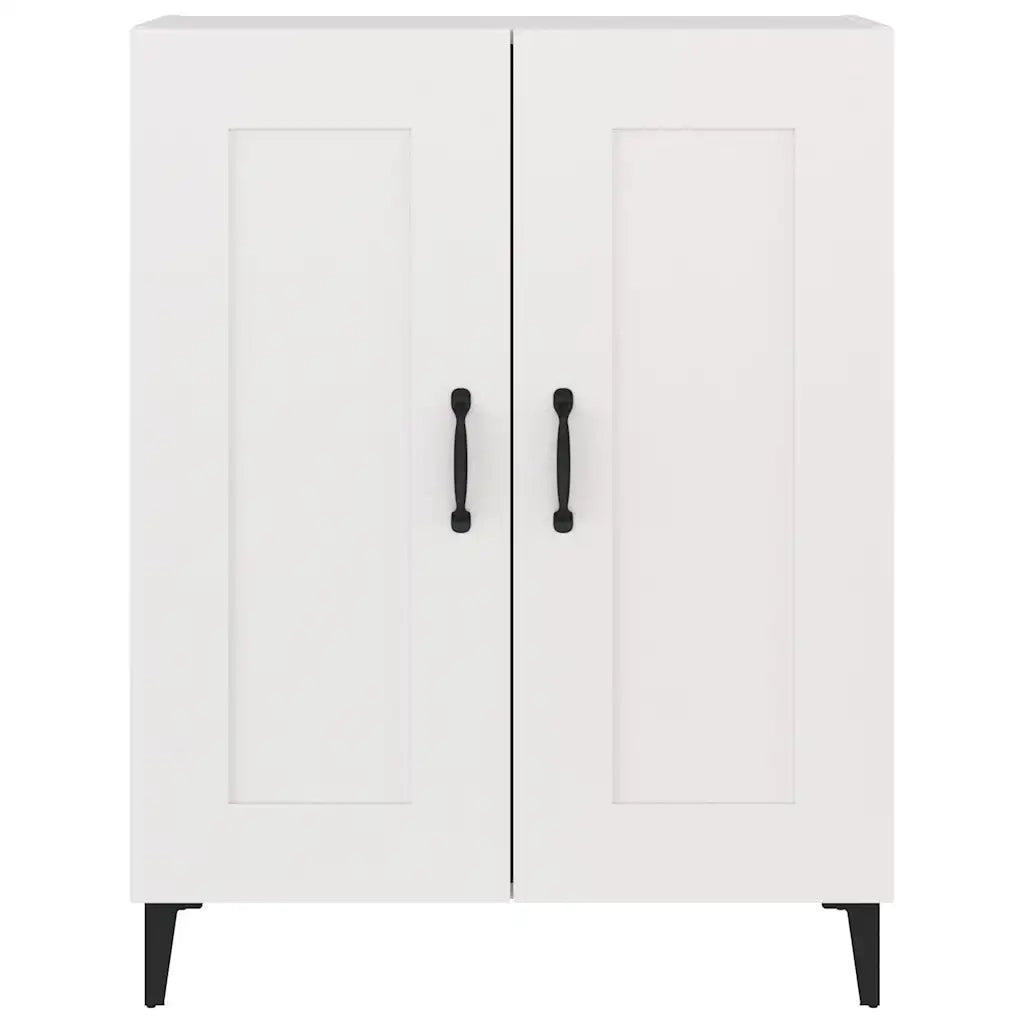 Credenza Bianca 69,5x34x90 cm in Legno Multistrato 812141