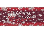 TAPPETO ZERBINO TAPPETINO BUONE FESTE CH103/1 CM.50X80