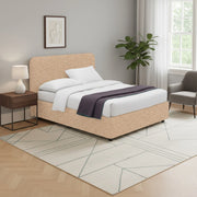 Slough, Letto Singolo Sfoderabile Made in Italy, Beige