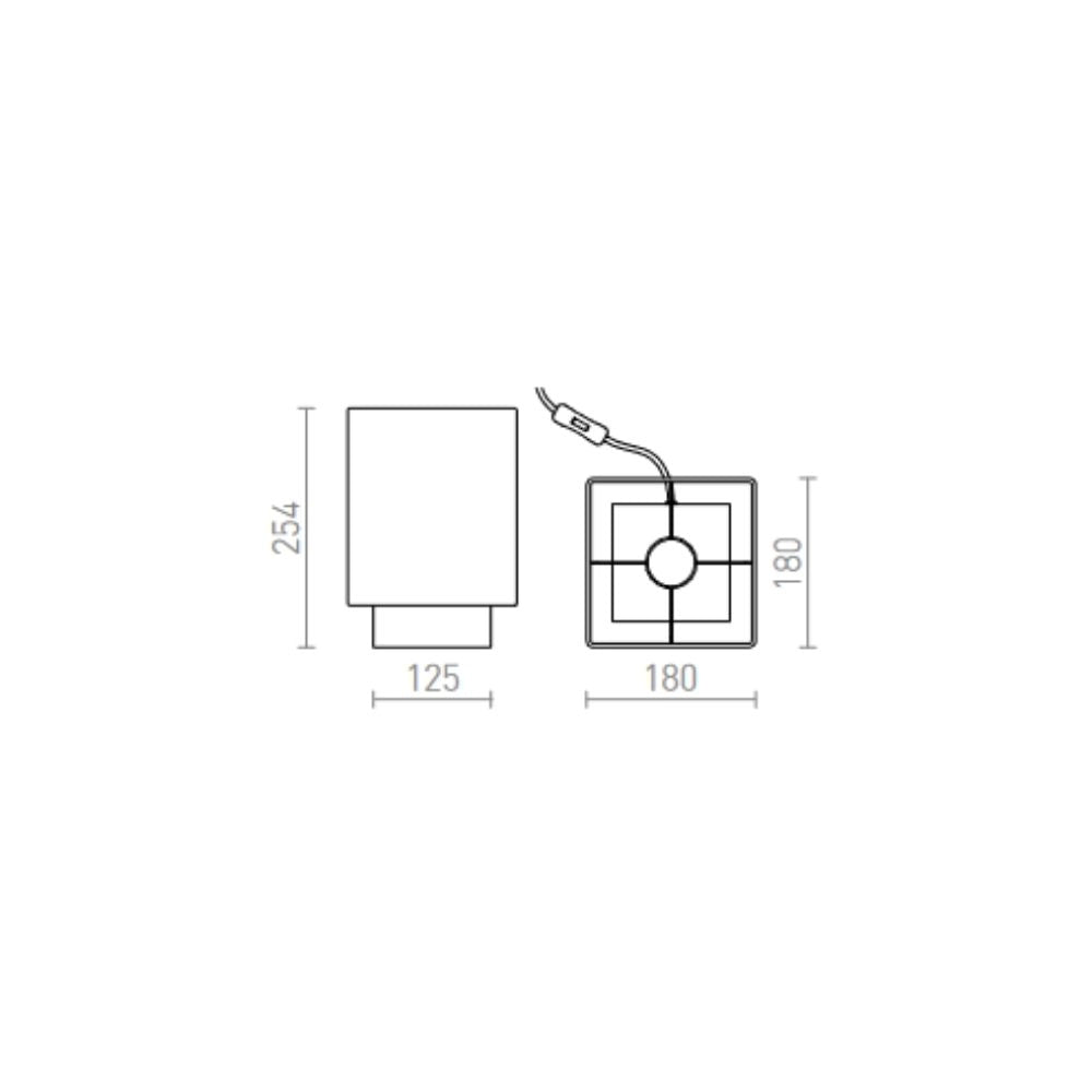 Lampada scrivania MONACO da tavolo nero cromo 230V E27 28W