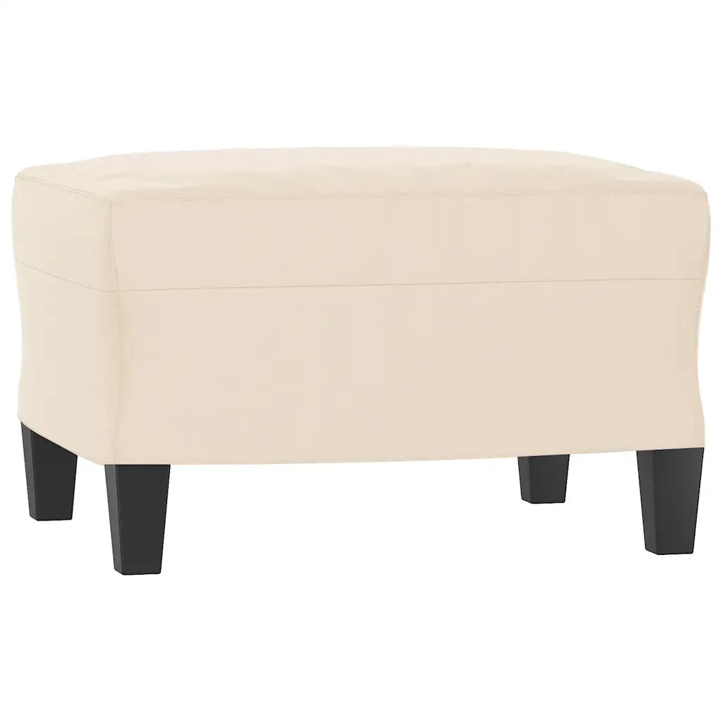 Set Divani 4 pz con Cuscini Beige in Tessuto Microfibra 3202301