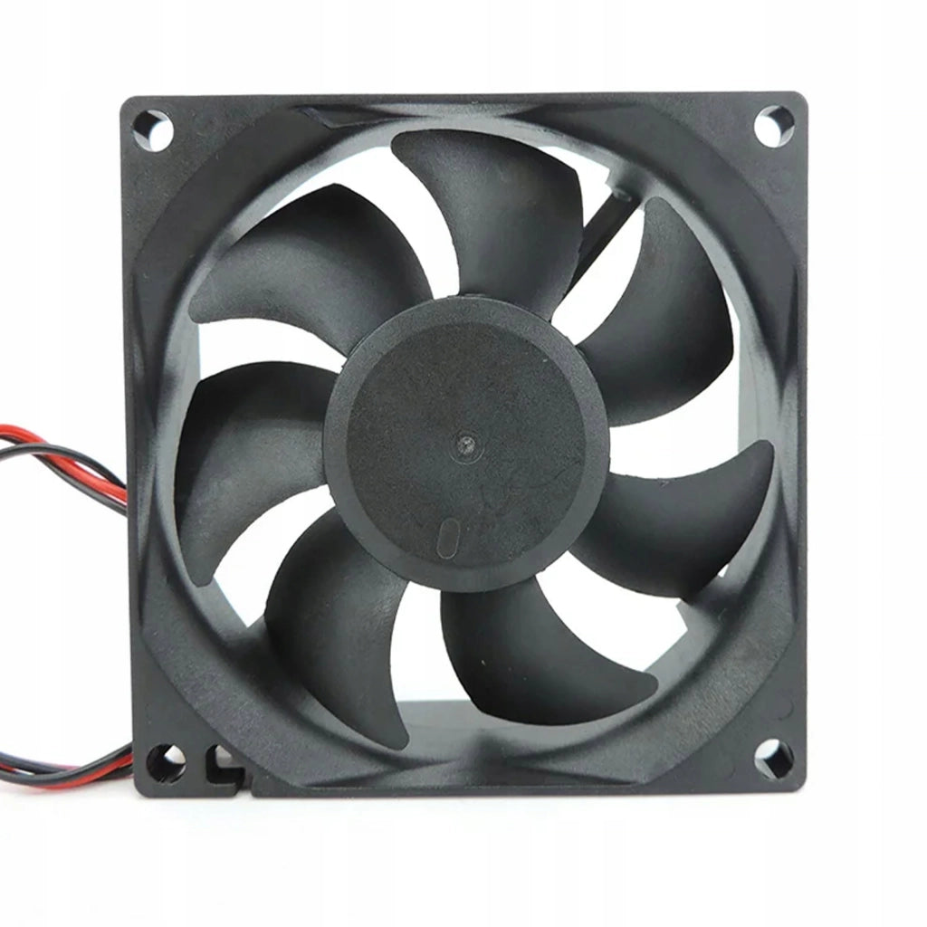 Ventola 80x80x25 mm 2PIN 12V – Raffreddamento Efficiente e Silenzioso | 2000 RPM, 35 CFM, 25 dBA