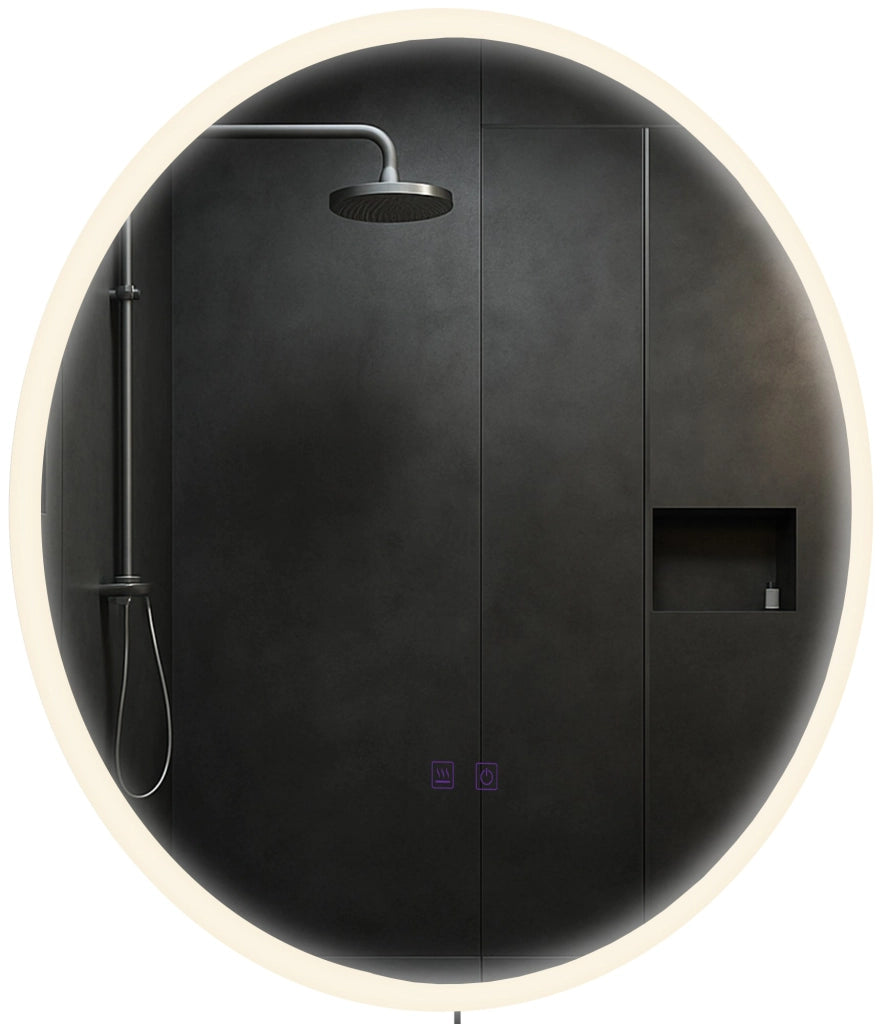 Specchio da bagno Laconia 60 con Bluetooth