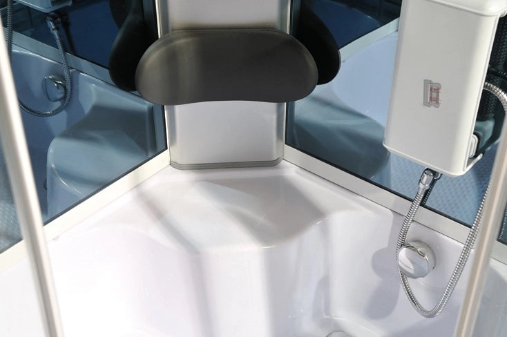 Cabina Doccia Idromassaggio, Sauna Bagno Turco Full Ozonoterapia 80x80cm Sicorage Otopra