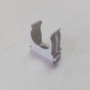 Supporto a scatto da 16mm - 20pz clips fissa tubo colore grigio per fissaggi a parete e soffitto