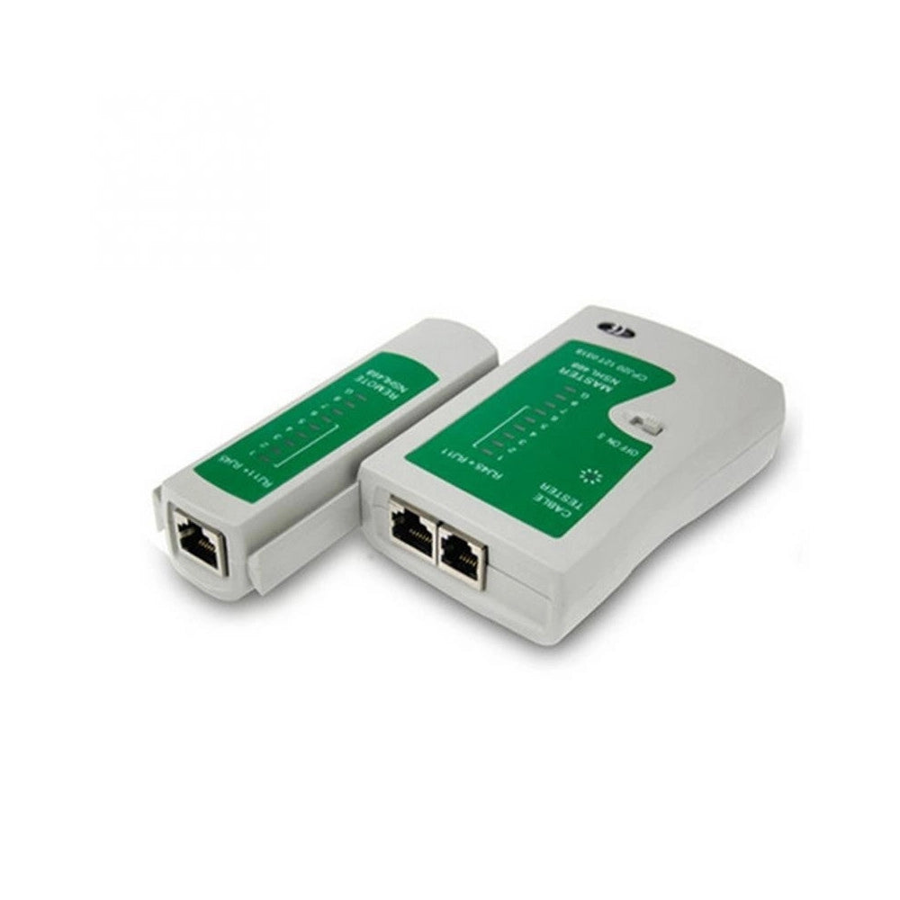 Trade Shop - Tester Di Rete Cavi Lan Con Led Ethernet Telefonico Rj45  Rj11 Sy - 468 -