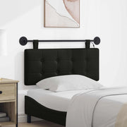 Testiera sospesa Con luce LED Nero Similpelle
