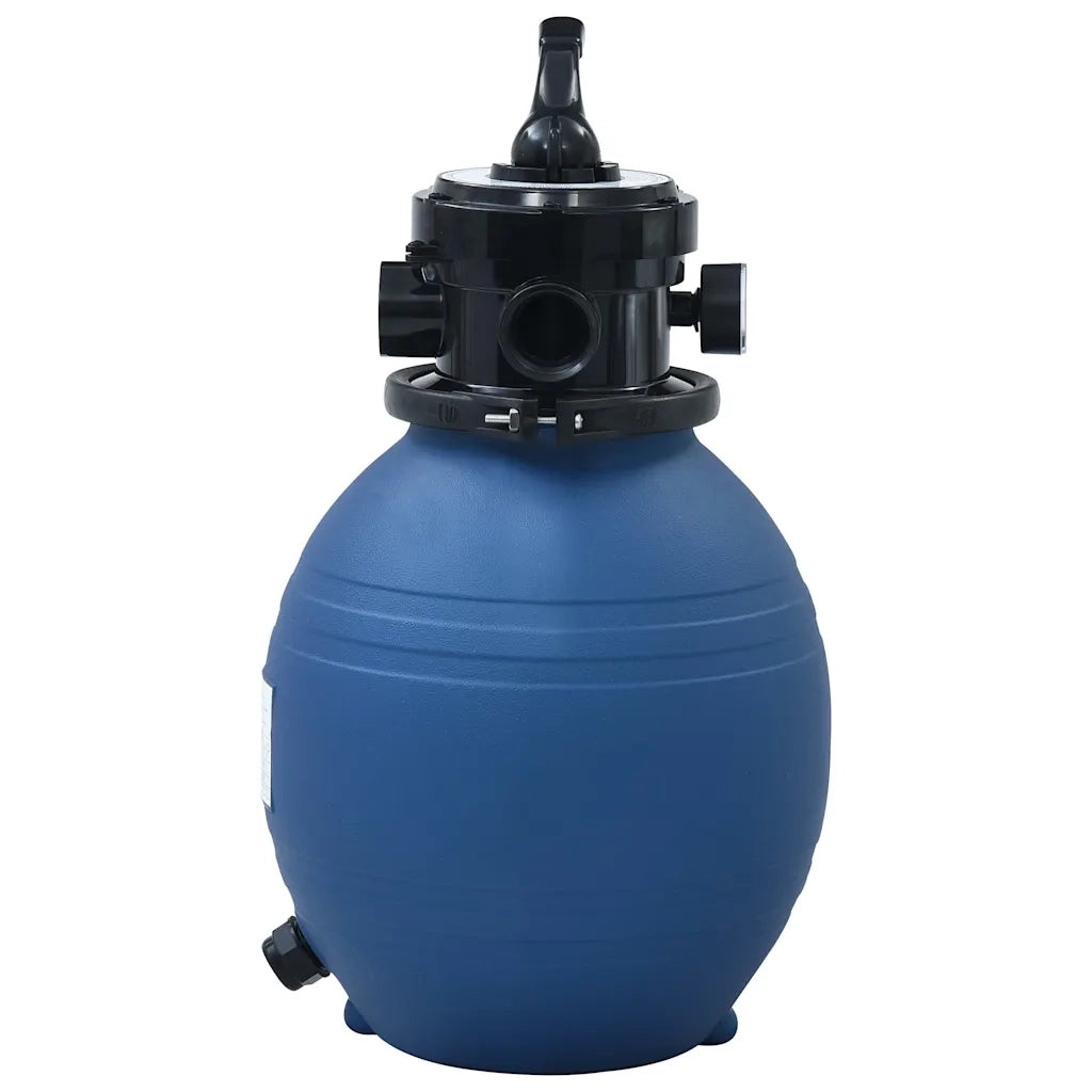 Filtro a Sabbia per Piscine Valvola a 4 Posizioni Blu 300 mm 92246