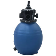 Filtro a Sabbia per Piscine Valvola a 4 Posizioni Blu 300 mm 92246