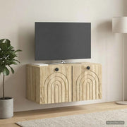 Mobile Porta TV da Muro Rovere Sonoma 59,5 x 31 x 30 cm 898197