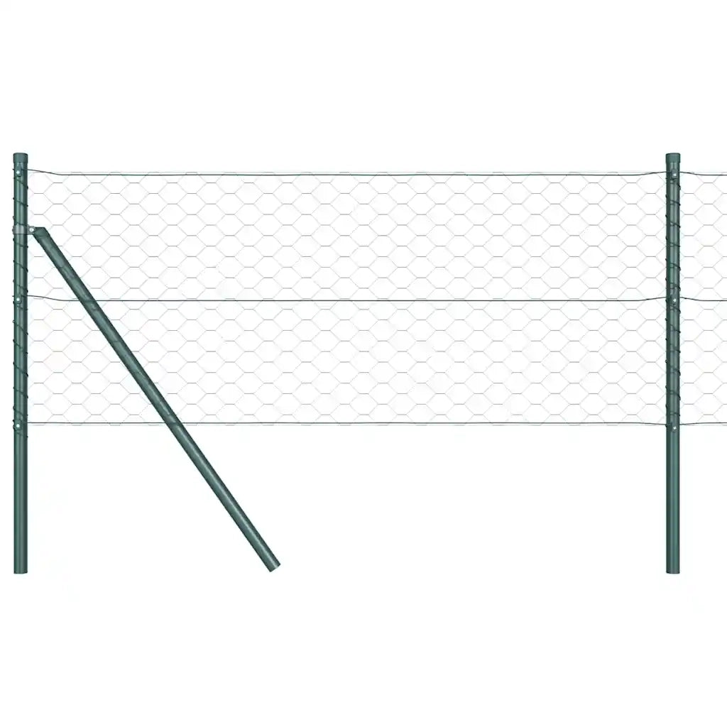 Palo della recinzione Grigio 50 x 0,6 m (rete a maglia 50 mm)