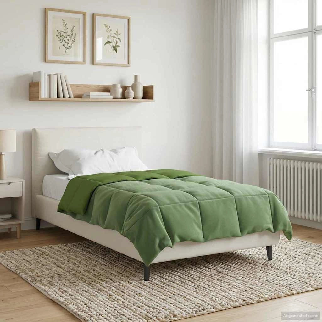 Piumone Completo Annuale 155 x 200 cm 4 stagioni Verde 42026039