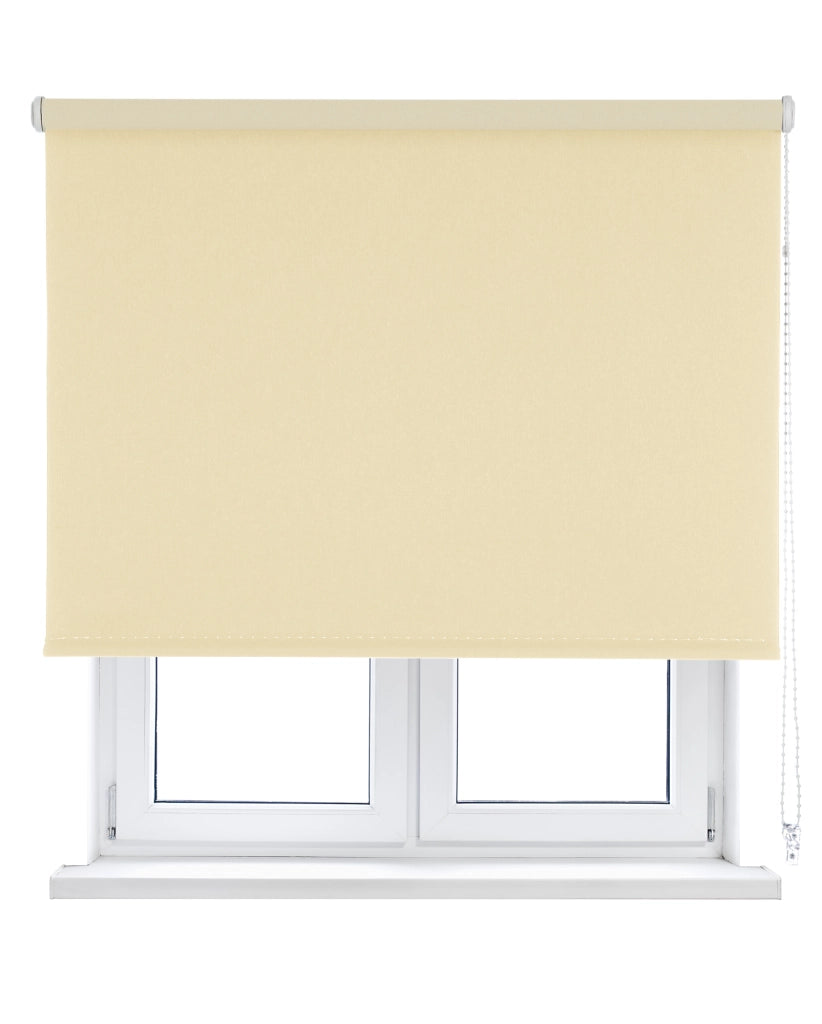VIEWTEX Tenda a rullo opaca termica/oscurante Easy Fix Beige 55 X 190 cm - Made in Europe - 5 anni di garanzia