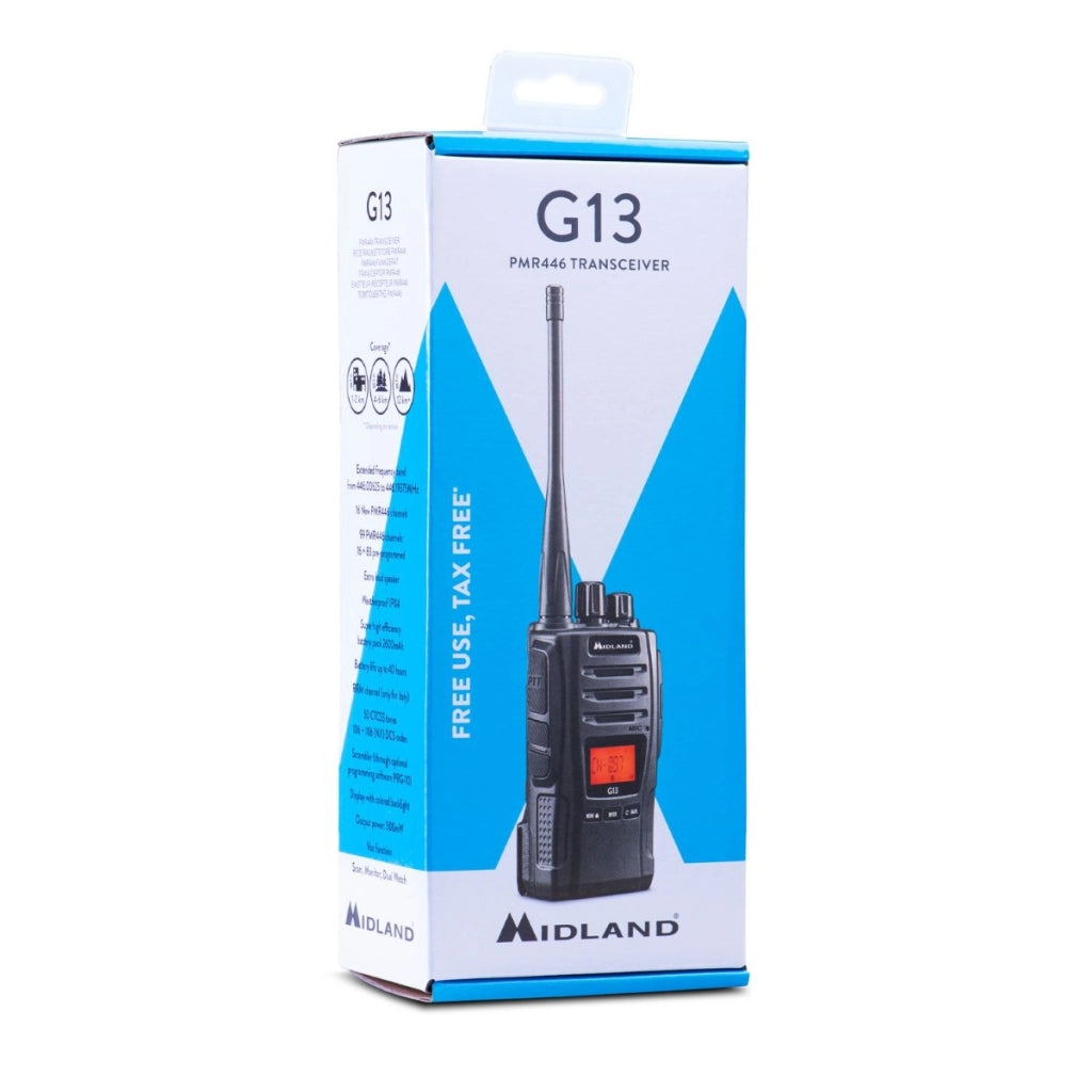 C1462 Radio ricetrasmittente MIDLAND G13 PMR446