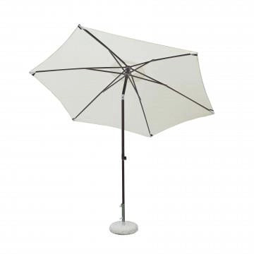 OMBRELLONE NICE RECLINABILE TONDO DA 3 MT IN COLORE ECRÙ OKX