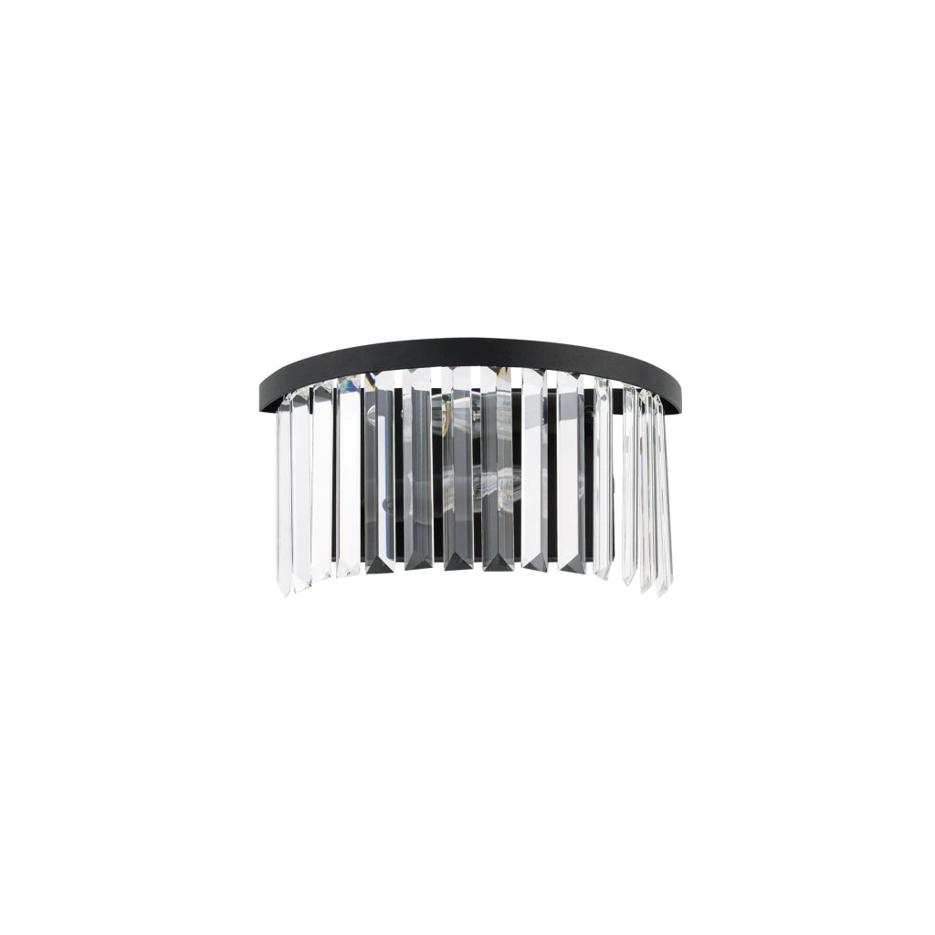 Applique Nowodvorski CRISTAL 7633 nera cristallo 2xE14