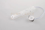 INCASSO LED HELP BIANCO 1,2W 130LM 4000K BATTERIA DI EMERGENZA 3H 3,7X3,7X2,6CM