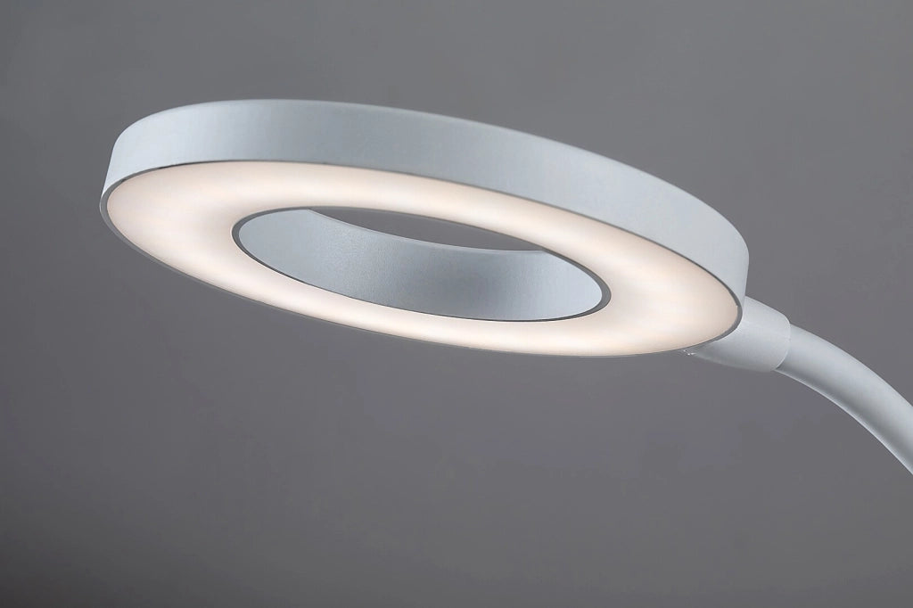 Lampada scrivania bianca LED 5W dimmer Rabalux Hardin