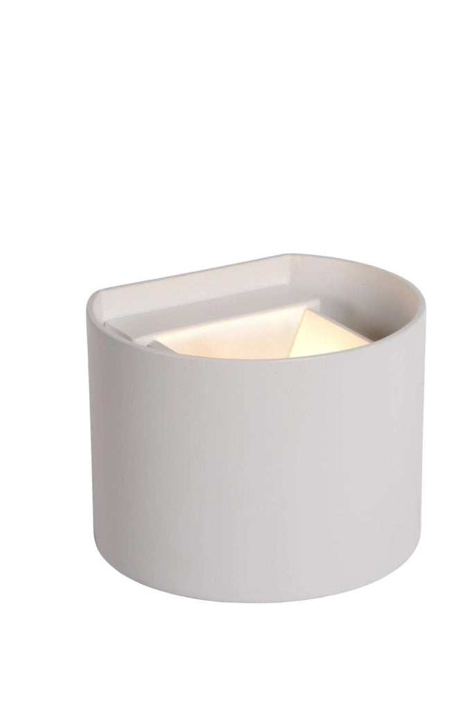 Applique Lucide XIO bianca alluminio G9 LED 4W 2700K