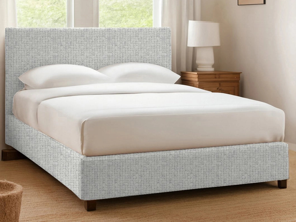 Ilford, Letto Singolo Sfoderabile Made in Italy, Grigio Chiaro