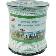 CORDA ELETTRORECINZIONE STARS  FILI ACCIAIO 6 MM 6 MT 200