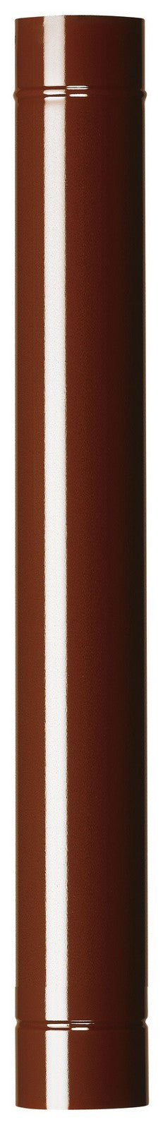 tubo x stufa cm.100 diametro 10 marrone cod:ferx.5463