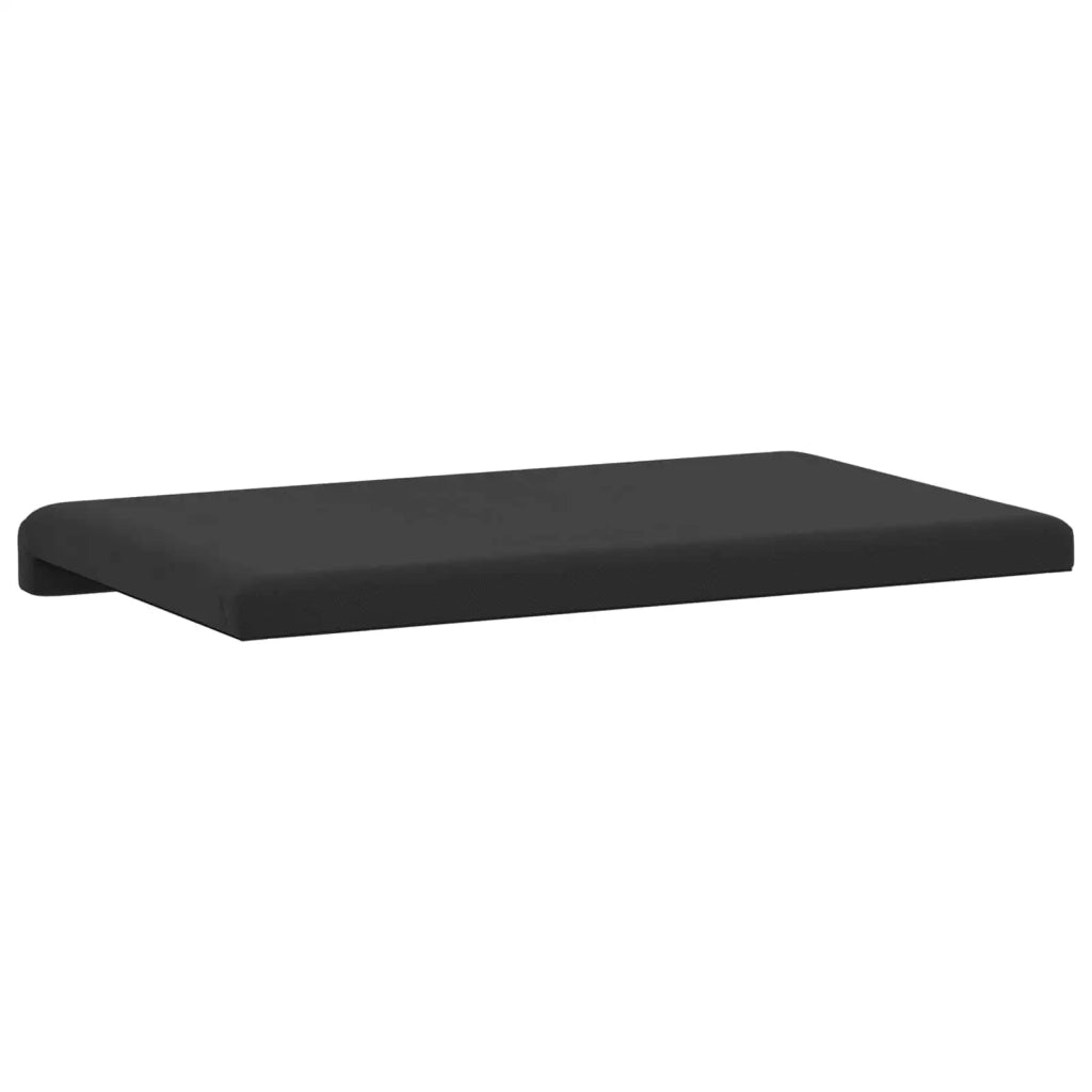 Cuscino per panchina Velvet testurizzato Nero Profondità 35 cm 42043238